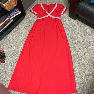 Vintage 70s maxi dress